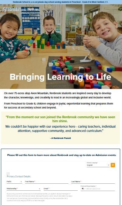 renbrook landing page